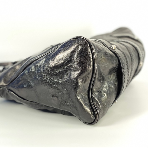 Authentic Valentino Metallic Catch Satchel - Picture 5 of 14